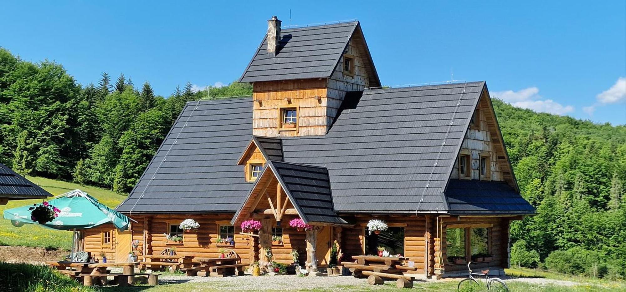 Gazdovsky Dvor - Sedlo Chlipavica Villa Pohronska Polhora Dış mekan fotoğraf