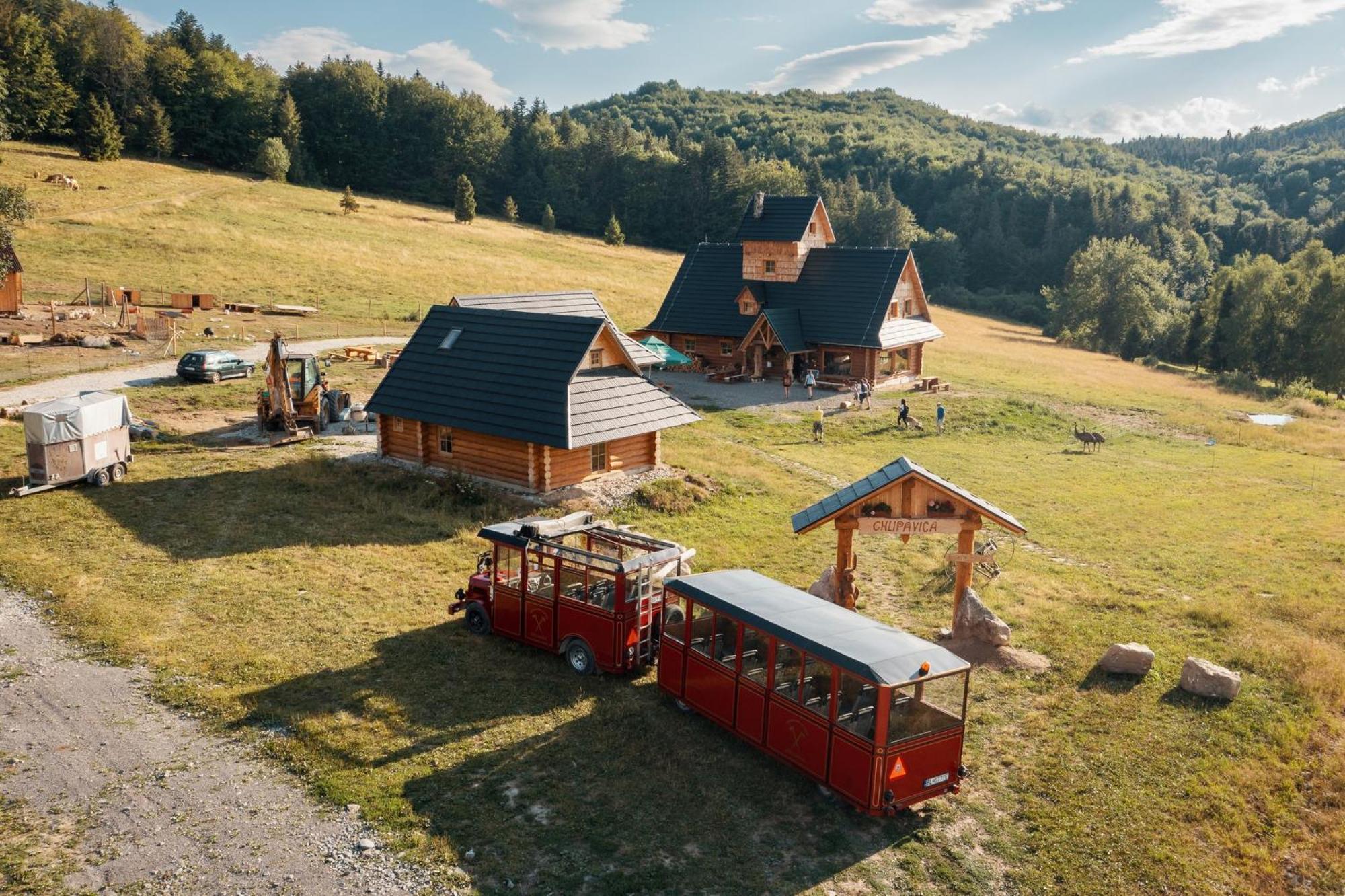 Gazdovsky Dvor - Sedlo Chlipavica Villa Pohronska Polhora Dış mekan fotoğraf